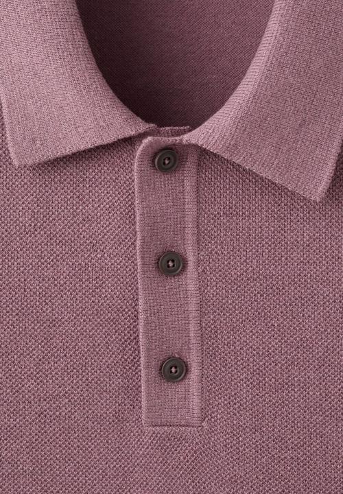 MANGO - Polo Shirt Andrew - Dark Purple