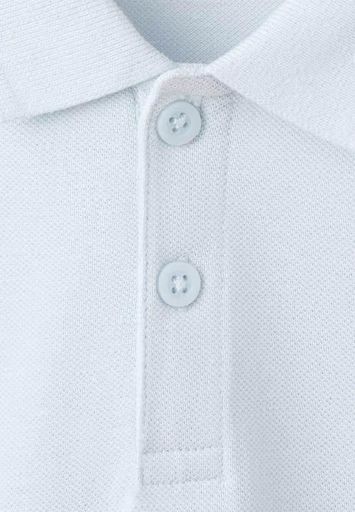 MANGO - Poloshirt JAVIER - Light/Pastel Blue