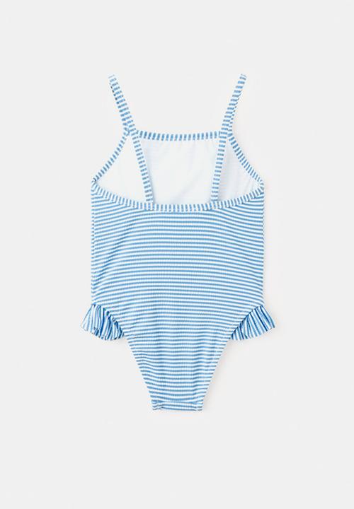 MANGO - Swimsuit FORMENBG - Medium Blue