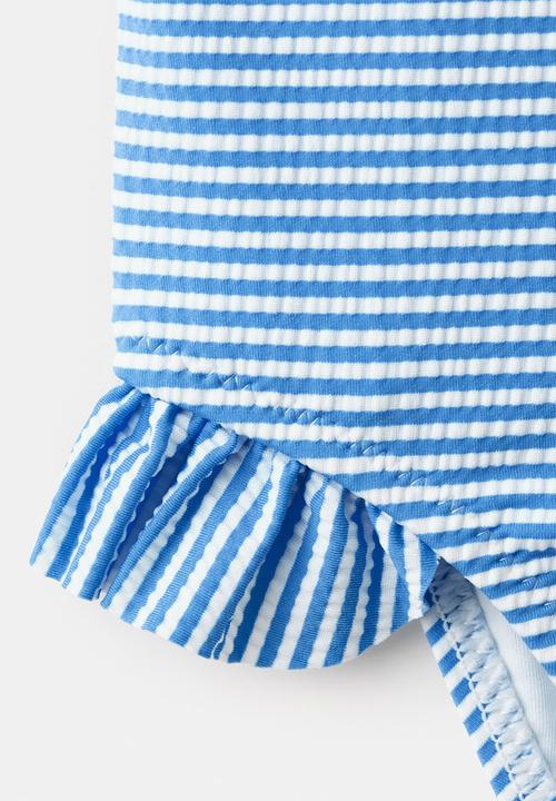 MANGO - Swimsuit FORMENBG - Medium Blue