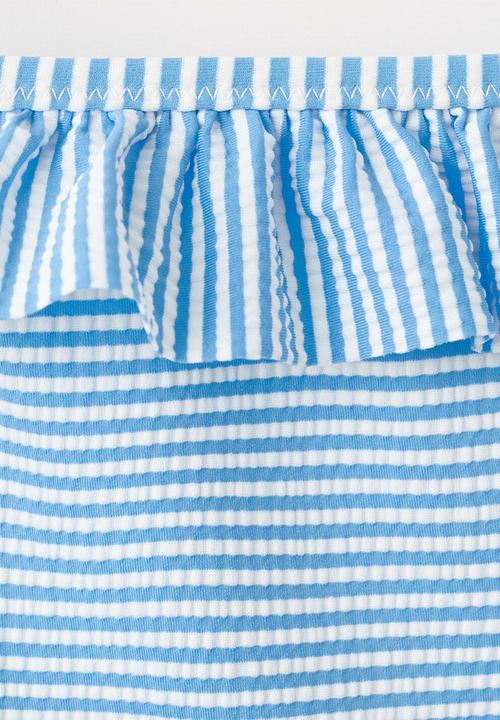 MANGO - Swimsuit FORMENBG - Medium Blue