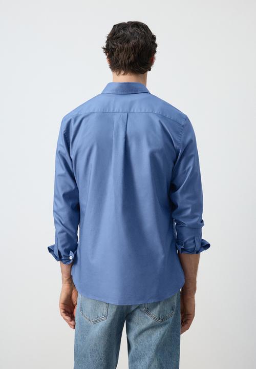 MANGO - Shirt Oxli - Medium Blue
