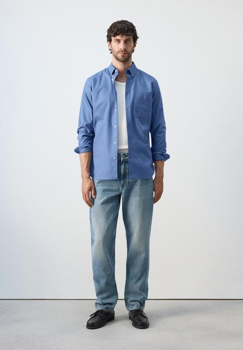 MANGO - Shirt Oxli - Medium Blue