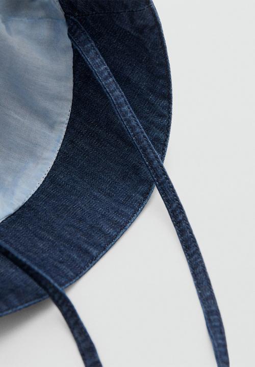 MANGO - Beanie GRANADAB - Open Blue