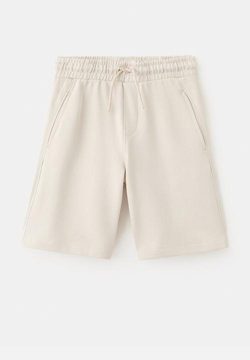MANGO - Bermudas FRANCIA - Light Beige