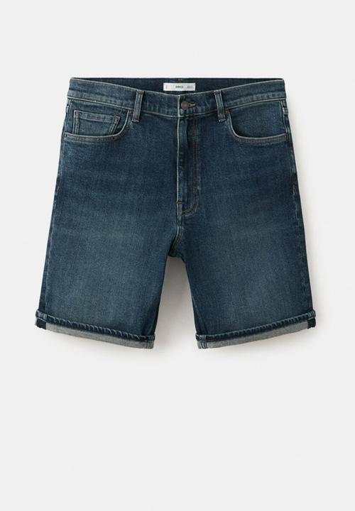 MANGO - Bermuda Shorts Rock - Blue