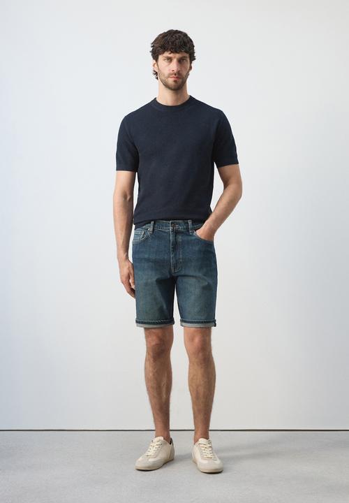 MANGO - Bermuda Shorts Rock - Blue