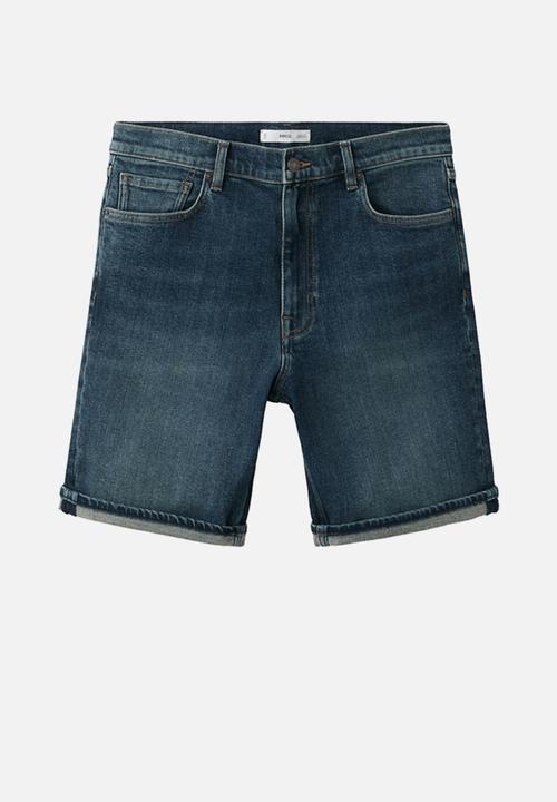 MANGO - Bermuda Shorts Rock - Blue