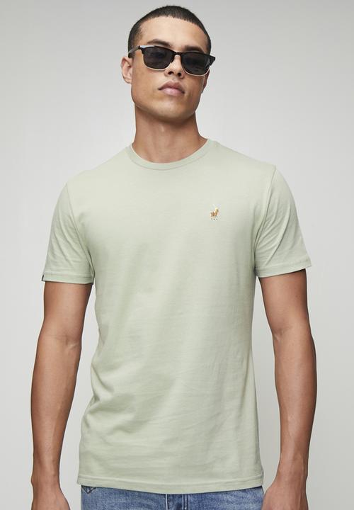 POLO - Lucas Essential Short sleeve Tee - Sage