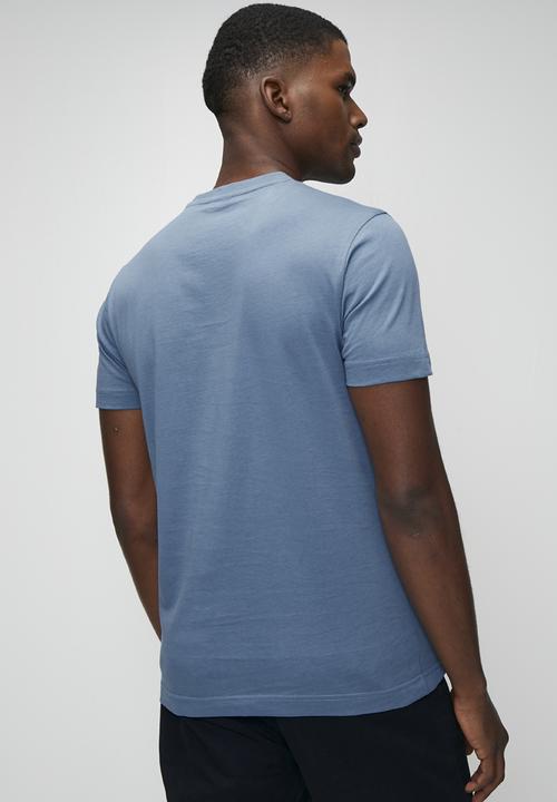 POLO - Sthembiso Pjc Ss Pocket Tee - Blue