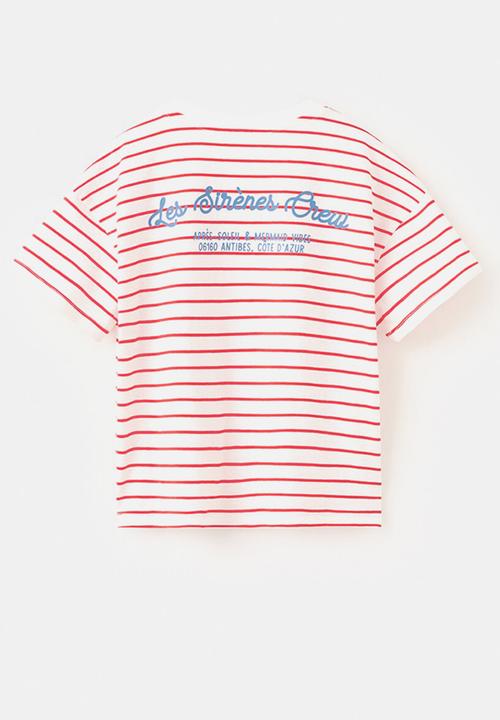 MANGO - T-Shirt Mermaid - Red