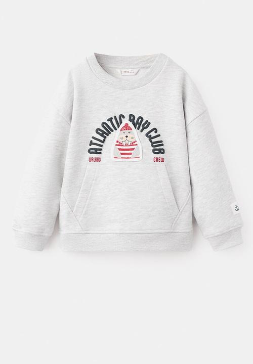 MANGO - Sweatshirt FATLAN - Light/Pastel Gray