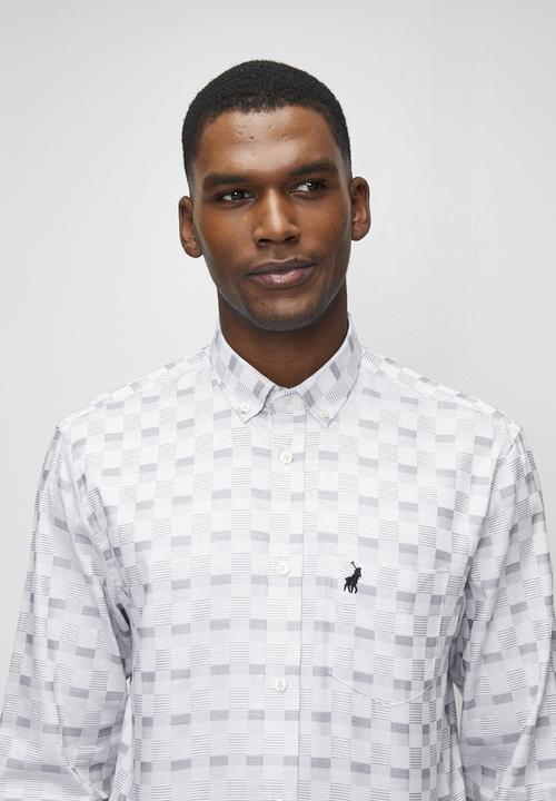 Torres Ls Check Shirt - White
