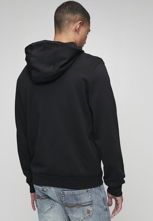 POLO - Aakilhd Essential Fleece Hoodie - Black