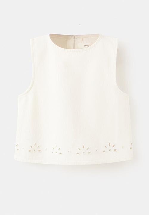 MANGO - Blouse LIASET - Light Beige