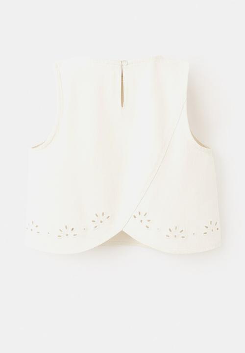 MANGO - Blouse LIASET - Light Beige