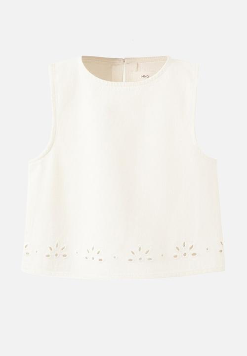 MANGO - Blouse LIASET - Light Beige