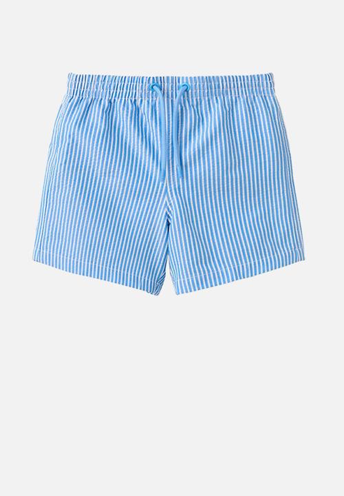 MANGO - Swimsuit FORMENBB - Medium Blue
