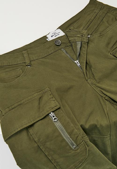 Ben Sherman - Cargo Pant - Olive