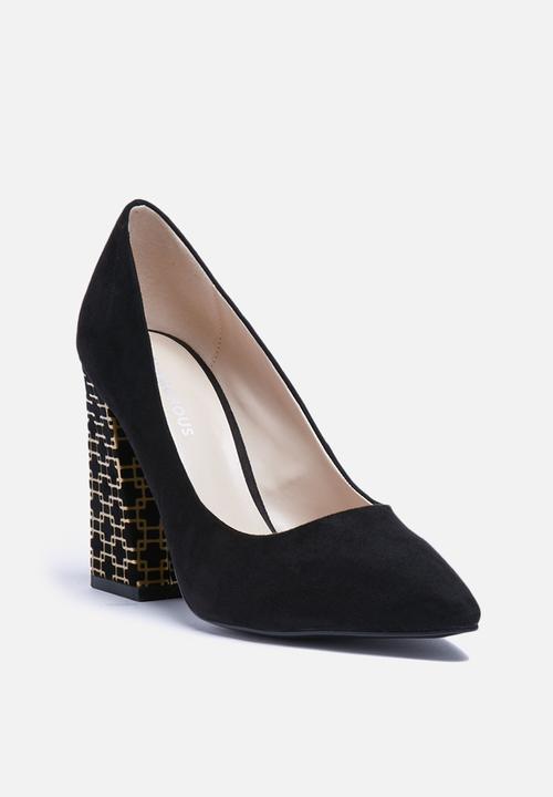 Glamorous - Aria printed heel
