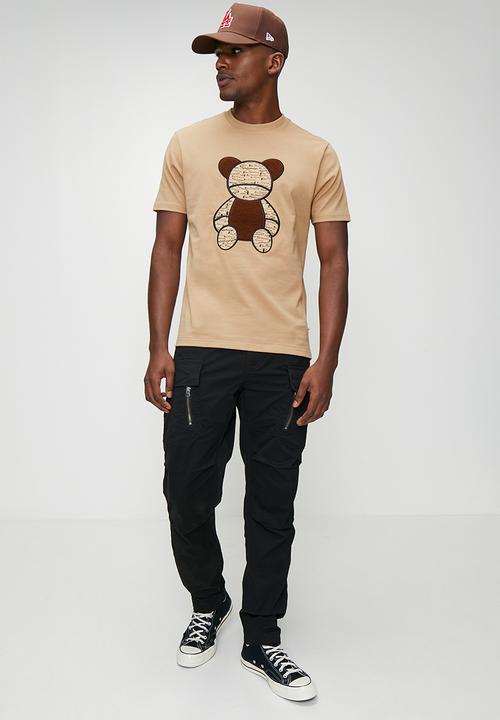 Ben Sherman - Ben Bear Chenille Fur 260g Tee-Shirt - Cornstalk