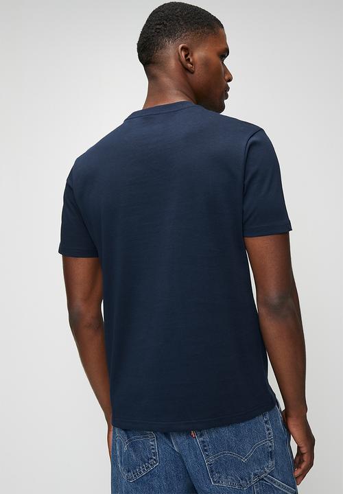 Ben Sherman - Bear Chenille Fur Tee-Shirt - Navy