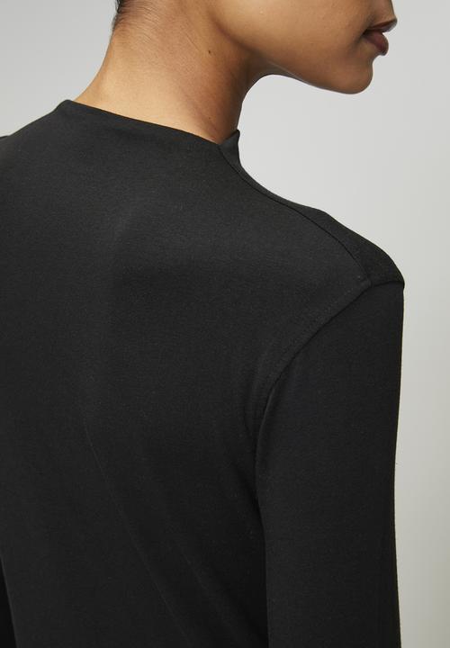 POLO - Wmn Dani Long sleeve Second Skin - Black