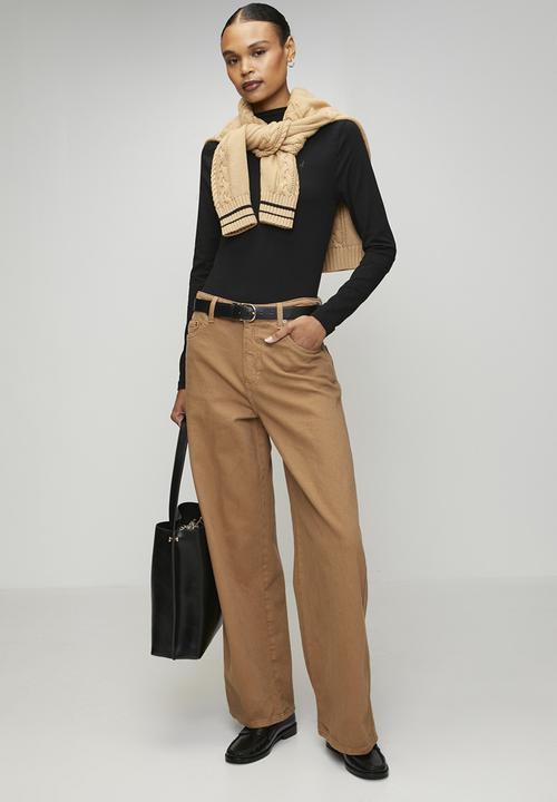 POLO - Wmn Dani Long sleeve Second Skin - Black