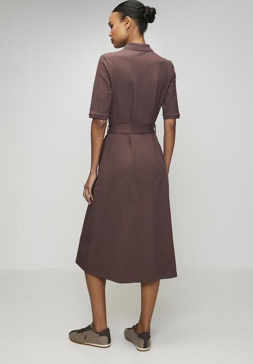 POLO - Wmn Elizabeth Flare Short sleeve Golfer Dress - Huckelberry