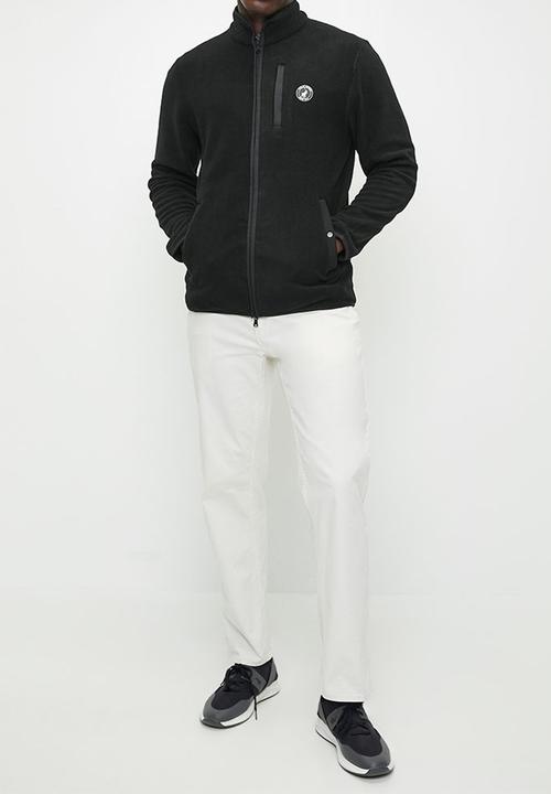 POLO - Men Sport Long sleeve Polar Fleece - Black