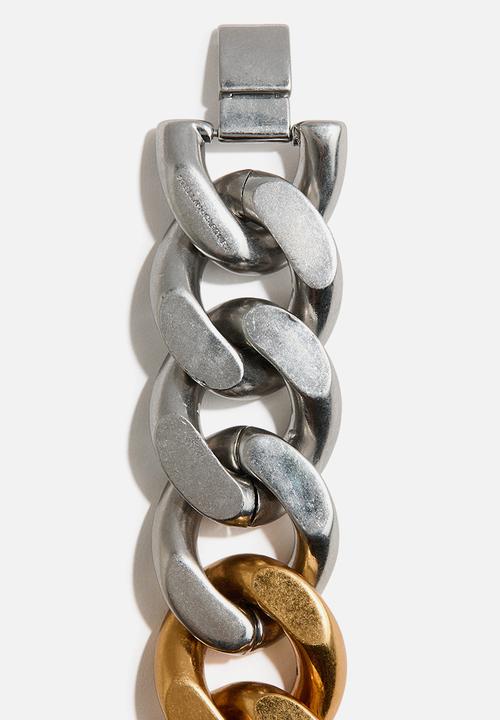 H&M - Stella McCartney H&M: Two-tone bracelet - gold/silver-coloured