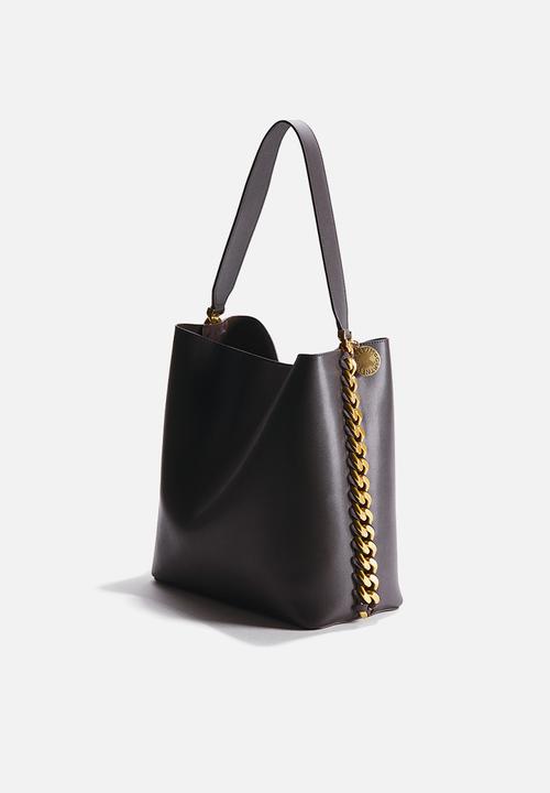 H&M - Stella McCartney H&M: Chain-detail shoulder bag - dark brown