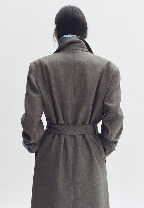 ポーカーズ　カンティス着用　　FORMA Wool Coat 11747391 Wool car coat - dark grey - 1325276001