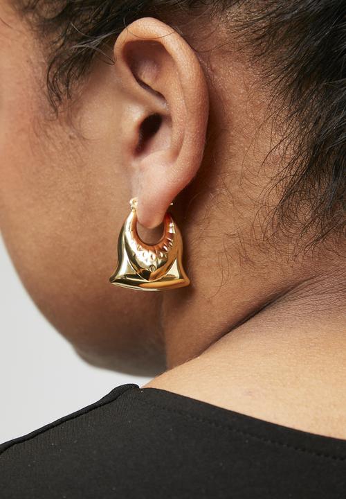 Zoe on Trend - Handbag hoop earrings - gold