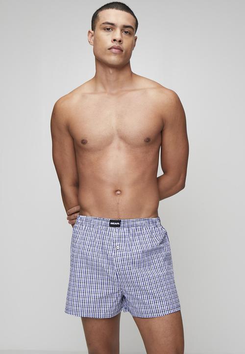 Bear - 2Pk Woven Boxers - Multi