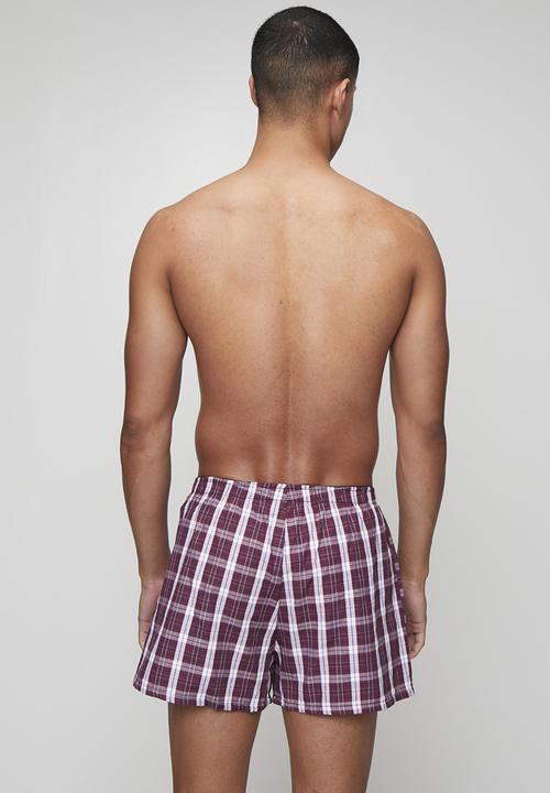 Bear - 2Pk Woven Boxers - Multi
