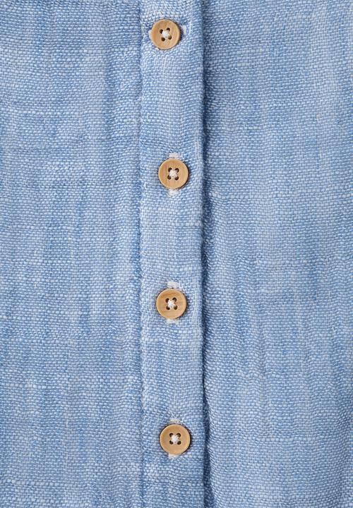 MANGO - Blouse SEASET - Medium Blue