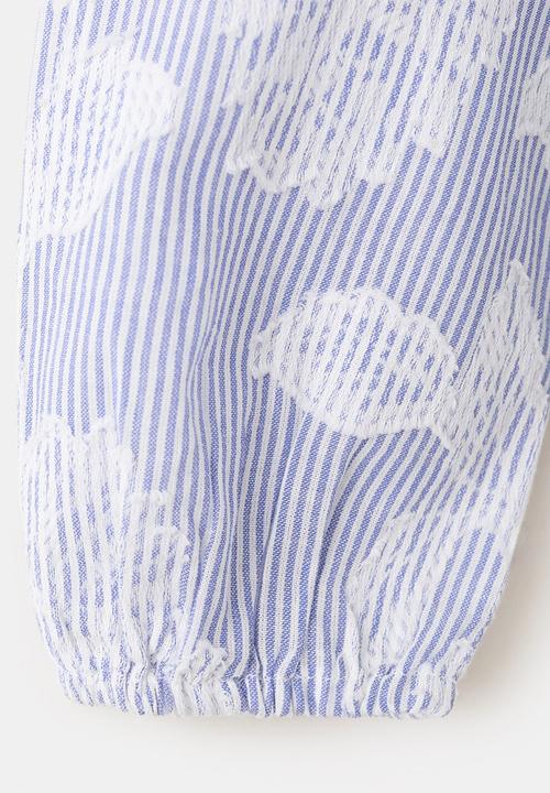MANGO - Blouse Shirley - Light/Pastel Blue