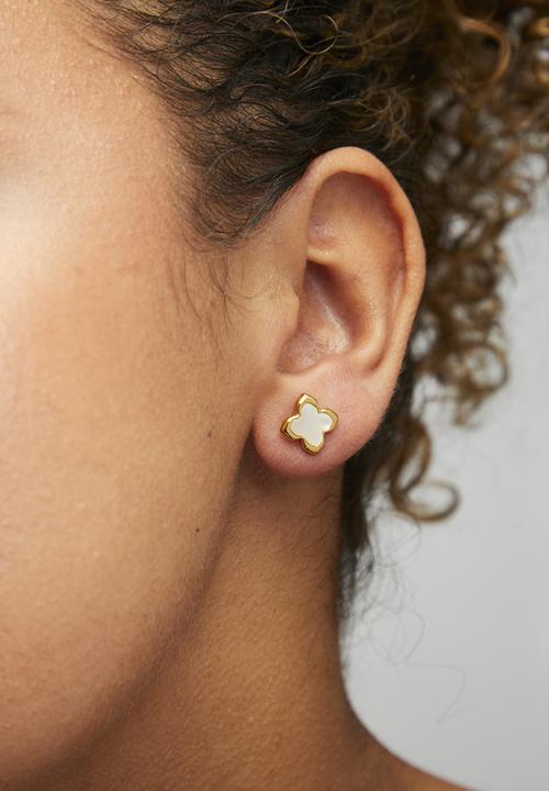 Zoe on Trend - Trendy stud earrings - gold & silver