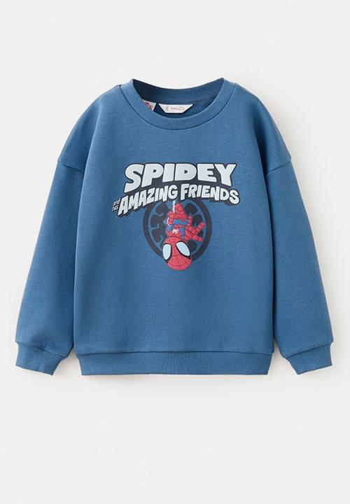 MANGO - Sweatshirt SPNET - Medium Blue