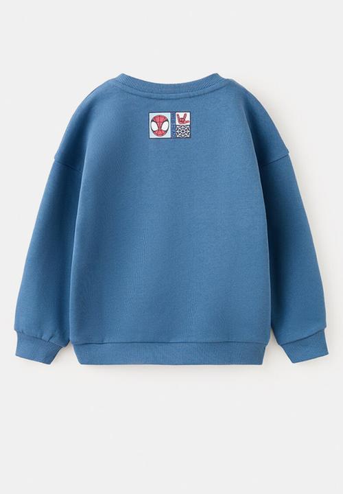 MANGO - Sweatshirt SPNET - Medium Blue