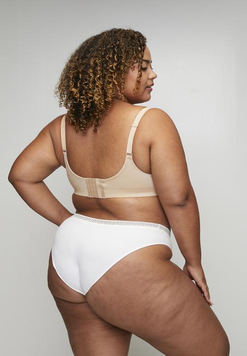 Easy Curves Shapewear - Plus size bra - beige