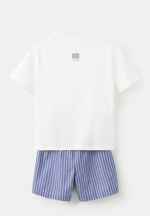 MANGO - Pyjama CLASSPIB - Natural