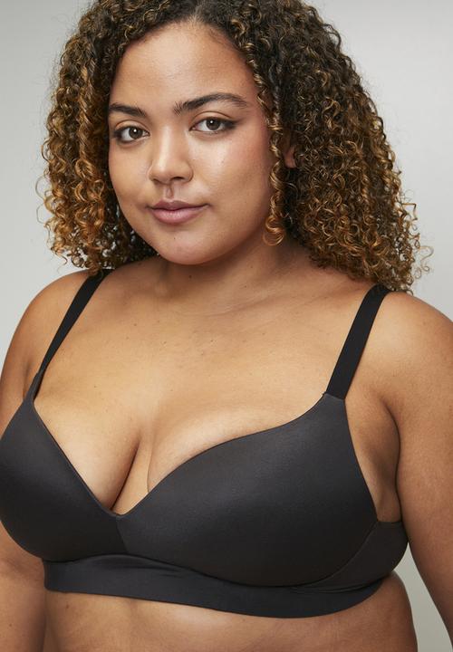 Easy Curves Shapewear - Plus size bra - black