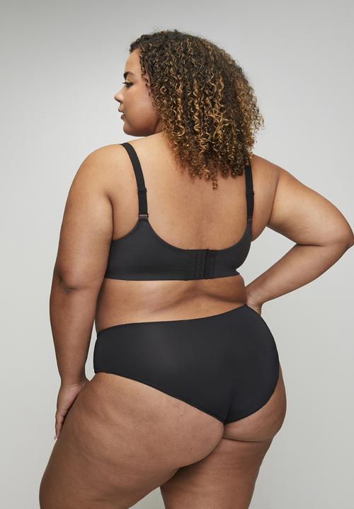 Easy Curves Shapewear - Plus size bra - black