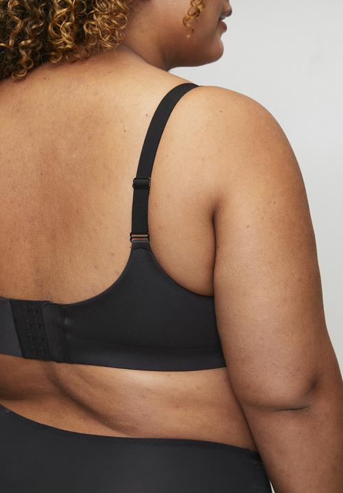 Plus size bra - black