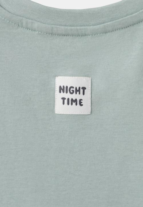MANGO - Pyjama CLASSPIB - Green