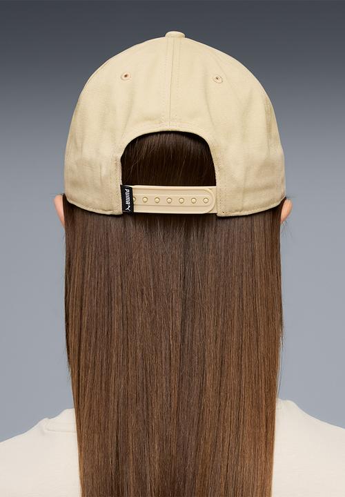 PUMA - Ess Elevated Metal Puma Cat Bb Cap - Toasted Almond