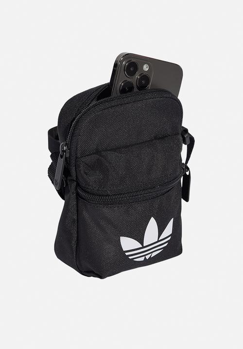 adidas Originals - Adicolor festival bag - black/white