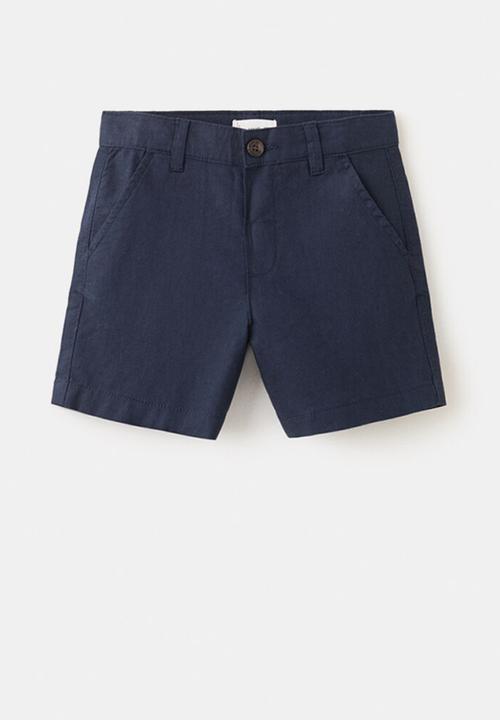 MANGO - Bermudas BIKEB - Navy